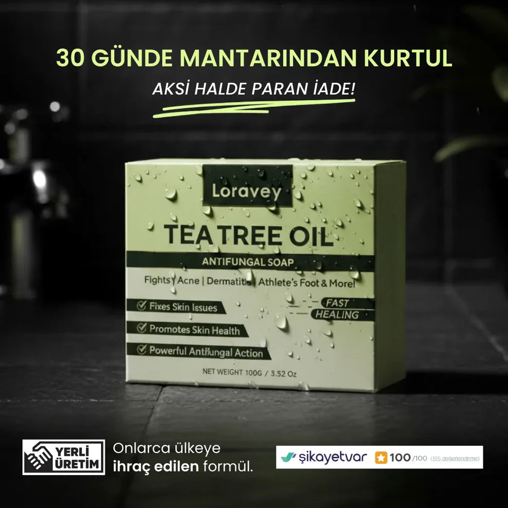 Loravey® Mantar Karşıtı Rahatlatıcı Sabun Bar