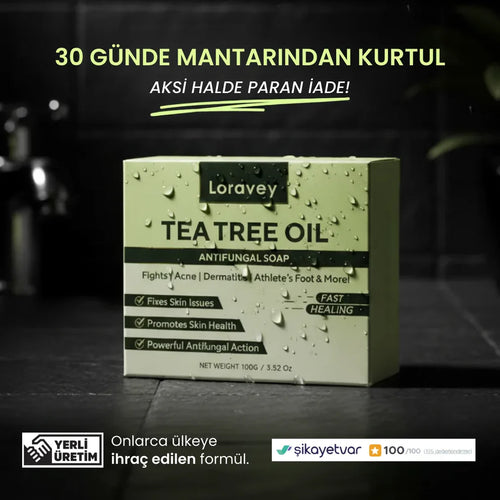 Loravey® Mantar Karşıtı Rahatlatıcı Sabun Bar