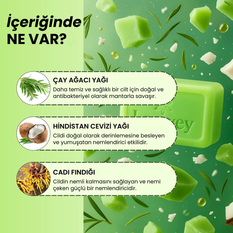 Loravey® Mantar Karşıtı Rahatlatıcı Sabun Bar